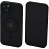 FixPremium Clear s MagSafe iPhone 14 frost čierne