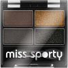 Miss Sporty Studio Colour Quattro Eye Shadow očné tiene 414 100% Smokey 3,2 g Miss Sporty Studio Colour Quattro Eye Shadow očné tiene 414 100% Smokey 3,2 g