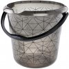 Bucket Keeper Polygon 10 l transparentní černý Bucket Keeper Polygon 10 l transparentní černý