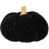 Clayre & Eef Čierna látková dekorácia tekvice Pumpkin - Ø 15*12 cm - Clayre & Eef Clayre & Eef Čierna látková dekorácia tekvice Pumpkin - Ø 15*12 cm - Clayre & Eef