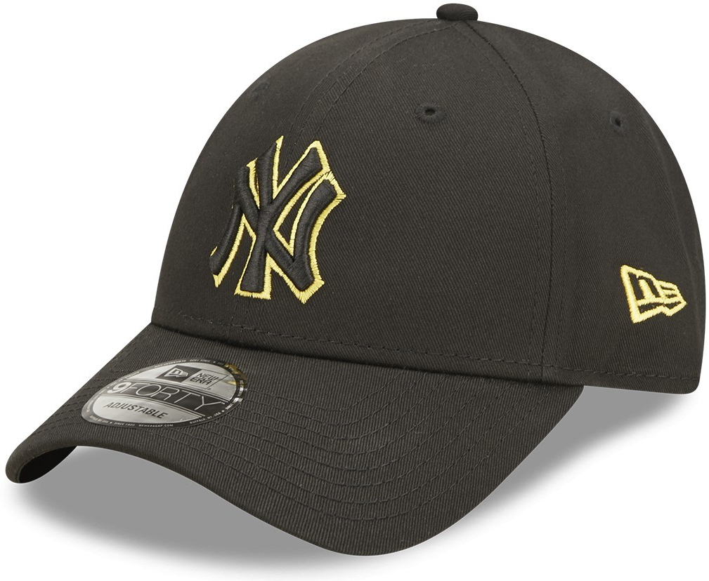 New Era 9FORTY MLB TEAM OUTLINE NEW YORK YANKEES čierna 60298630