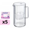 AQUAPHOR filtračná kanvica GLASS MAXFOR+ Mg + 5 vložiek MAXFOR+ Mg (Biela) AQUAPHOR filtračná kanvica GLASS MAXFOR+ Mg + 5 vložiek MAXFOR+ Mg (Biela)