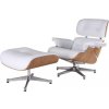 Kožené kreslo Charles & Ray Eames replika jaseň Kožené kreslo Charles & Ray Eames replika jaseň