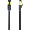 Vention IKABQ CAT8 SFTP, RJ45 Ethernet 40Gbps, 20m, černý