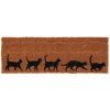 Esschert Design Vonkajšia rohožka Cats, 75x25 cm Esschert Design Vonkajšia rohožka Cats, 75x25 cm