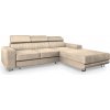 Wilsondo Rohová rozkladacia sedačka s úložným priestorom Noto - krémová Strana: Pravá Wilsondo Rohová rozkladacia sedačka s úložným priestorom Noto - krémová Strana: Pravá