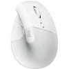 Logitech Lift for Mac Vertical Ergonomic Mouse - White Vertikální myš, optická, 6 tlačítek, bezdrátová, Bluetooth (910-006477) Logitech Lift for Mac Vertical Ergonomic Mouse - White Vertikální myš, optická, 6 tlačítek, bezdrátová, Bluetooth (910-006477)