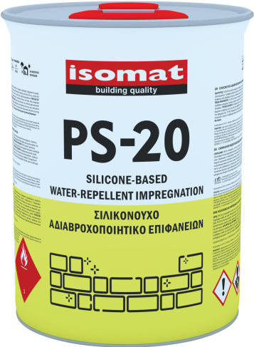 ISOMAT PS-20 - Silikónová impregnácia na ochranu pred vodou Farba: Transparentná, Objem: 3 l
