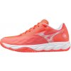 Dámska tenisová obuv Mizuno Wave Enforce Court Clay W Calypso Coral/White/Barelypink EUR 39 Dámska tenisová obuv Mizuno Wave Enforce Court Clay W Calypso Coral/White/Barelypink EUR 39