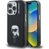 Karl Lagerfeld IML Aquarelle Karl kryt pre iPhone 15 Pro, čierny 57983125072