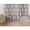 Biante Bavlnený záves Sandra SA-547 Krémové mandaly na béžovosivom 150x180 cm Biante Bavlnený záves Sandra SA-547 Krémové mandaly na béžovosivom 150x180 cm