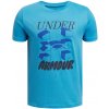 Under Armour UA B Split Big Logo SS modrá