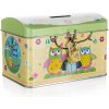 Plechovka pokladnička 128x84x84 mm OWL Plechovka pokladnička 128x84x84 mm OWL