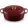 Kastról SIGNATURE 31 cm, 6,3 l, oválny, GARNET, liatina, Le Creuset Kastról SIGNATURE 31 cm, 6,3 l, oválny, GARNET, liatina, Le Creuset