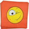 Narodeninové servítky smajlíky úsmevy Minky smile 20x Narodeninové servítky smajlíky úsmevy Minky smile 20x