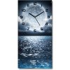 Nástenné hodiny tiché Mesiac v splne 30x60 cm Nástenné hodiny tiché Mesiac v splne 30x60 cm