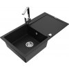 MEXEN/S MEXEN/S - Leo granitový drez 1-miska s odkvapkávačom vrátane batérie Rita, čierny 6501-77-670300-00 MEXEN/S MEXEN/S - Leo granitový drez 1-miska s odkvapkávačom vrátane batérie Rita, čierny 6501-77-670300-00