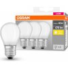 Žiarovka OSRAM LED BCLP40 E27 4W/827 3balenie FILAMENT BASECLP40 ilumka FR matná Žiarovka OSRAM LED BCLP40 E27 4W/827 3balenie FILAMENT BASECLP40 ilumka FR matná