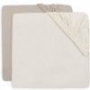 Jollein napínacia plachta Oatmeal/Sand 40/50x80/90 2 ks