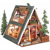 Drevené 3D puzzle - Mini horská chata A-Frame Rolife DG181 Drevené 3D puzzle - Mini horská chata A-Frame Rolife DG181