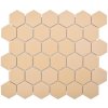 Keramická mozaika HX AT57 šesťuholník uni okrová oranžová R1 Keramická mozaika HX AT57 šesťuholník uni okrová oranžová R1