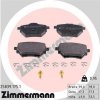 Sada brzdových platničiek kotúčovej brzdy ZIMMERMANN 25839.175.1 Sada brzdových platničiek kotúčovej brzdy ZIMMERMANN 25839.175.1