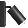 SPECTRUM LED - SQUALLA VARIOSAROUND - nástenné svietidlo GU10 IP20 Ø55x100mm 250V - Čierne / s ON/OFF spínačom SPECTRUM LED - SQUALLA VARIOSAROUND - nástenné svietidlo GU10 IP20 Ø55x100mm 250V - Čierne / s ON/OFF spínačom