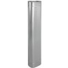 Komínová oválna rúra 1m - rozmer 120x245mm (= ø 190mm), hr. mat. 0,8mm Komínová oválna rúra 1m - rozmer 120x245mm (= ø 190mm), hr. mat. 0,8mm