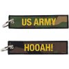 Armádne prebytky Hooah US Army kľúčenka Armádne prebytky Hooah US Army kľúčenka
