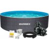 Bazén Marimex Orlando 3,66x1,22 m s pieskovou filtráciou a príslušenstvom - motív RATAN Bazén Marimex Orlando 3,66x1,22 m s pieskovou filtráciou a príslušenstvom - motív RATAN