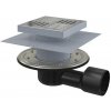 Alca Alcadrain APV3444 - Podlahová vpusť 150×150/50/75 mm bočná, mriežka nehrdzavejúca oceľ, nehrdzavejúca príruba a lem 2. úrovne izolácie, vodný a suchý zápachový uzáver Alca Alcadrain APV3444 - Podlahová vpusť 150×150/50/75 mm bočná, mriežka nehrdzavejúca oceľ, nehrdzavejúca príruba a lem 2. úrovne izolácie, vodný a suchý zápachový uzáver