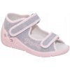 ZETPOL Detské papuče Oliwia Sivé, veľkosť 21 ZETPOL Detské papuče Oliwia Sivé, veľkosť 21