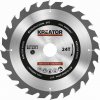 Pílový kotúč Kreator KRT020420 na drevo 210mm, 24T Pílový kotúč Kreator KRT020420 na drevo 210mm, 24T