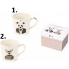 Nuvole di Stoffa Hrnček porcelán panda alebo ľadový medveď 400 ml 46156 Nuvole di Stoffa Hrnček porcelán panda alebo ľadový medveď 400 ml 46156