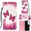Peňaženkové 3D puzdro HORIZONTAL na Samsung Galaxy S23 Plus 5G – Ružový motýľ Peňaženkové 3D puzdro HORIZONTAL na Samsung Galaxy S23 Plus 5G – Ružový motýľ