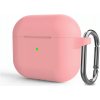 Enem Jednofarebný obal na Airpods 3 - Pink IRAIR3-004 Enem Jednofarebný obal na Airpods 3 - Pink IRAIR3-004