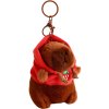 Prívesok na kľúče Kapybara Hnedá/Červená