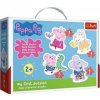 Baby puzzle Prasátko Peppa 4v1 Baby puzzle Prasátko Peppa 4v1