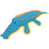Huhubamboo hračka pre psov krokodíl modrý 42cm Huhubamboo hračka pre psov krokodíl modrý 42cm