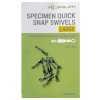 Korum Specimen Quick Snap Swivels Large Obratlík Korum Specimen Quick Snap Swivels Large Obratlík