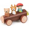 Tender Leaf Toys Taxi lesné zvieratá