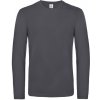 B&C Pánske tričko s dlhým rukávom TU07T Dark Grey (Solid) M B&C Pánske tričko s dlhým rukávom TU07T Dark Grey (Solid) M