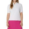 Dámska polokošeľa Callaway Golf SS RIB PLAY MOCK BRILLIANT WHITE L Dámska polokošeľa Callaway Golf SS RIB PLAY MOCK BRILLIANT WHITE L