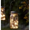 Star trading Solárny lampáš JAMJAR na zavesenie. 10x LED