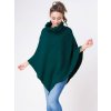 Pletené dámske pončo EVITA smaragdovo zelená, ZVOĽTE VEĽKOSŤ OBLEČENIA UNI ( S, M , L ) Pletené dámske pončo EVITA smaragdovo zelená, ZVOĽTE VEĽKOSŤ OBLEČENIA UNI ( S, M , L )