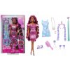Mattel Barbie s fantastickými rudými vlasy černoška, HKT99 Mattel Barbie s fantastickými rudými vlasy černoška, HKT99