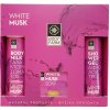 Bodyfarm Gift set white musk (SG + BM + Soap) - Veľký darčekový set s bielym pižmom I 250 ml + 250 ml + 110 g Bodyfarm Gift set white musk (SG + BM + Soap) Bodyfarm Gift set white musk (SG + BM + Soap) - Veľký darčekový set s bielym pižmom I 250 ml + 250 ml + 110 g Bodyfarm Gift set white musk (SG + BM + Soap)