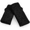 Beechfield Bezprstové zimné rukavice B397R Black one size Beechfield Bezprstové zimné rukavice B397R Black one size