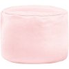 Taburetka Cilindro metalická ružová ekokoža Taburetka Cilindro metalická ružová ekokoža