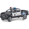 Bruder 2505 RAM 2500 Police Pickup s policajtom Bruder 2505 RAM 2500 Police Pickup s policajtom